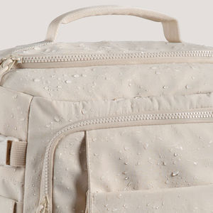 Sac à raquette de pickleball unisexe personnalisé, rayé, doublé de polyester, résistant à l'eau, avec fermeture éclair, sac à dos 77L+ Accessoire de sport de loisirs - Product Image 4