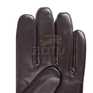 Nouveaux gants en cuir respirants décontractés d'hiver au design personnalisé, de haute qualité, pour hommes, pour garder au chaud, vente en gros - Product Image 5