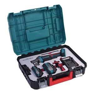 Kit combiné de <span class=keywords><strong>meuleuse</strong></span> d'angle <span class=keywords><strong>sans</strong></span> <span class=keywords><strong>fil</strong></span> <span class=keywords><strong>avec</strong></span> <span class=keywords><strong>chargeur</strong></span> de <span class=keywords><strong>batterie</strong></span> Li-Ion <span class=keywords><strong>et</strong></span> étui de transport Outils électriques portables - Product Image 6