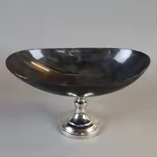 Bol en corne de buffle de haute qualité ustensiles de cuisine servant des bols en corne de boeuf avec du matériel naturel par l'artisanat en croissant - Product Image 4