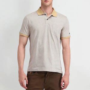 Article frais de la meilleure qualité T-shirt polo à séchage rapide pour hommes Look élégant et attrayant T-shirt polo pour hommes de sortie d'usine - Product Image 4