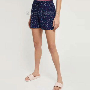 Pantalones cortos de mujer personalizados al por mayor, transpirables y de color sólido, último estilo - Product Image 2