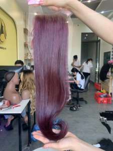 HD Droite Cuticules Alignés Cheveux Bob Fringe Perruque Cheveux en Gros Cheveux Vietnamiens Cheveux Humains - Product Image 4