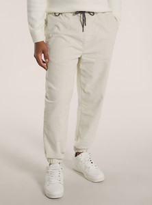 Pantalon de jogging personnalisé OEM pour hommes Pantalon de survêtement vierge de grande taille de style décontracté avec logo à la taille Pantalon de survêtement de mode en coton et polyester uni - Product Image 3