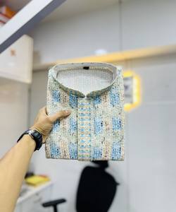 DESIGNER RAYON IMPRIMÉ NUMÉRIQUE KURTA PAYJAMA VÊTEMENT DE MARIAGE PRIX DE GROS VÊTEMENT ETHNIQUE - Product Image 2