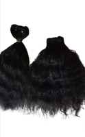 Extensions de cheveux brésiliens Remy vierges de qualité supérieure, double trame, lisses, 22 pouces, haute qualité, naturels, sans traitement chimique
