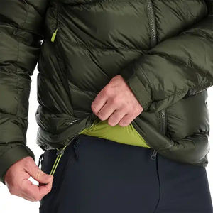 Veste d'hiver extérieure personnalisée pour hommes veste décontractée à capuche en duvet pour hommes taille plus fournisseur de duvet à capuche ultraléger pour hommes - Product Image 3