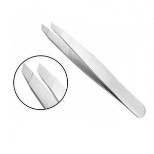 Multi Purpose Slant Tip <b>Tweezers</b> Eyebrow and <b>Ingrown</b> <b>Hair</b> Removal Tools Made with Stainless Steel 3" Eyebrow <b>Tweezers</b> - Product Image 1