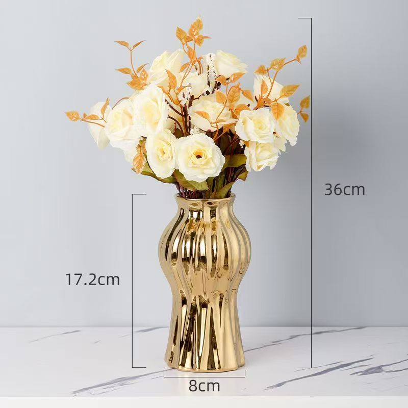 floor vase silver