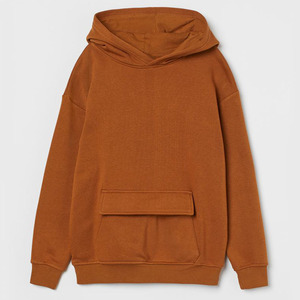 เสื้อฮู้ดดี้ผู้หญิงทรงโอเวอร์ไซส์ แขนเสื้อแบบดรอปโชว์เดอร์ ผ้าฝ้ายฟลีซหนานุ่ม สไตล์ลำลองสำหรับฤดูหนาว พร้อมลายปัก - Product Image 2