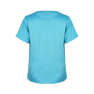 Blouse d'allaitement en coton confortable, uniforme d'hôpital pour femmes, tenue d'hôpital d'été, tricot confortable pour les professionnels de la santé - Product Image 4