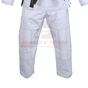 2025 Men's Comfortable Breathable Lightweight 100% Cotton Jiu-Jitsu Gi Uniform Wholesale Custom Logo for Training & Competition - Product Image 6
