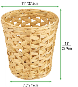 Nouveau design panier de rangement en rotin marron naturel fait à la main fabriqué au Vietnam pour salle de bain - Product Image 5