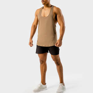 Débardeurs OEM pour hommes Gym Stringer sur mesure musculation entraînement musculaire singulet athlétique Fitness musculation équipement d'entraînement - Product Image 4