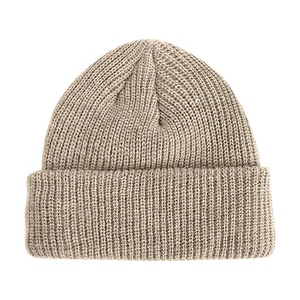 Winter Season <b>Beanies</b> with Thick Ribbed Design OEM Logo Custom <b>Beanie</b> Caps New Design Foldable <b>Wool</b> Winter Hat - Product Image 5