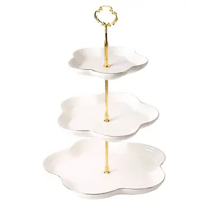 Classy Look Cupcake Stand 3 Tier Rustic Cupcake Serving Tray Cupcake Stands for Dessert Wedding Party Table For Party