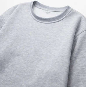 Sudadera de Hombre de Alta Calidad, Gruesa, 100% Algodón, Talla Grande, Cuello Redondo, Ajuste Holgado, Personalizable con Bordado e Impresión Puff - Product Image 3