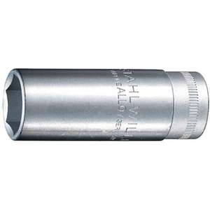 Llave de vaso para bujías Stahlwille de 3/8'' con junta de goma - Product Image 1