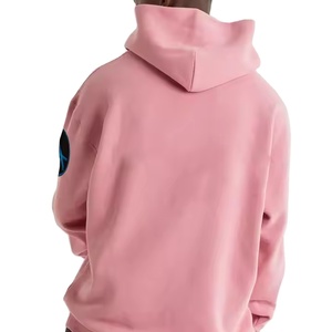 Vente en gros Sweat-shirt à capuche sérigraphié Vintage broderie à la machine 3D mousse bouffée impression pulls à capuche - Product Image 3