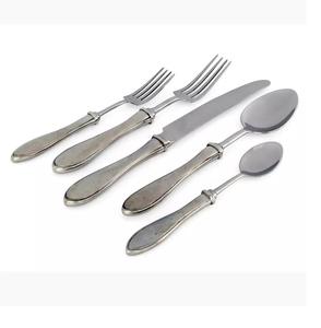 Nuevo Juego de Cubiertos con Mango Vintage, Juego de Cubiertos de Metal de Estilo Moderno, Juego de Cubiertos de Última Generación a Precio de Mayoreo, Cubiertos para Servir - Product Image 4