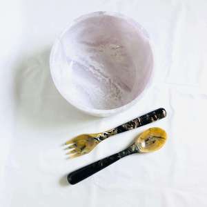 Elegant Polished Resin <b>Salad</b> <b>Serving</b> <b>Bowl</b> for Home Restaurant Party Use-Eco-Friendly Durable Food <b>Bowl</b> - Product Image 4