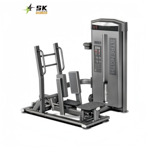 <span class=keywords><strong>Machine</strong></span> d'enlèvement/<span class=keywords><strong>adduction</strong></span> de hanche chargée par goupille réglable en acier commercial de forme physique de SK Fitness pour l'entraînement de force de corps de dame et adulte - Product Image 1