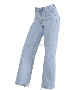 Classic Blue Denim Flare Jeans Women High Waisted Slim Fit <b>Bell</b> Bottoms women denim jeans pants - Product Image 6