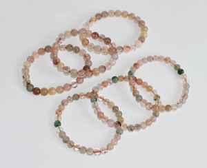 Wholesale Selling Multi Color Multi Rutile Hand Polished 8mm <b>Healing</b> <b>Bracelet</b> For Meditation Jewelry - Product Image 2