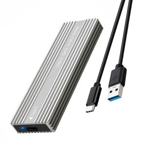 กล่องใส่ SSD แบบภายนอก NVME M2 รองรับการใช้งานกับ NVME SSD ขนาด 2230/2242/2260/2280 - Product Image 2