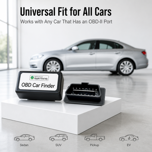 מכשיר איתור <span class=keywords><strong>GPS</strong></span> לרכב AP100 OBD עם תמיכה ב-Apple Find My, התקנה פשוטה (Plug & Play), למניעת אובדן, מתאים לכל סוגי הרכבים, אחריות לשנה, סיטונאי מהמפעל - Product Image 4