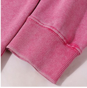 Sweat-shirt unisexe de luxe délavé à l'acide de haute qualité, col rond surdimensionné brodé personnalisé pour hommes, motif imprimé vintage pour l'automne - Product Image 3