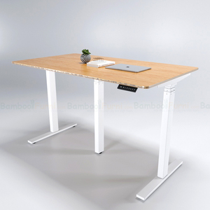 FlexiBamboo Meeting <b>Table</b> FB012 Modern Design 900x1800mm <b>Office</b> Furniture Foldable Adjustable Made Pressed Bamboo for Hotels - Product Image 1