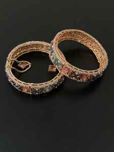 Bracelet classique à boucle étoile, plaqué or, bijoux indiens, bracelets à la mode de Dubaï pour femmes, bijoux de mariage, vente en gros - Product Image 6