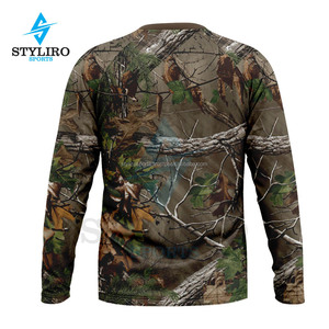 T-shirt Real Tree Camo pour homme pour les sports de plein air pour la chasse, la randonnée et le camping - Product Image 4
