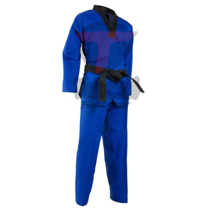 Ensemble d'uniformes de Taekwondo en coton de haute qualité, vêtements d'arts martiaux TAKESHI FIGHT GEAR, séchage rapide, respirant, nouvel arrivage - Product Image 2