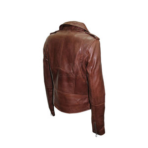 Nouveauté Veste en cuir pour femmes pour l'hiver-Design tricoté respirant quantité minimale de commande bas Vente directe d'usine Options personnalisables - Product Image 4
