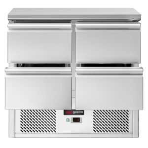 Réfrigérateur de comptoir commercial ECO - 900x700mm - avec 4 tiroirs - capacité 220 litres - Product Image 5
