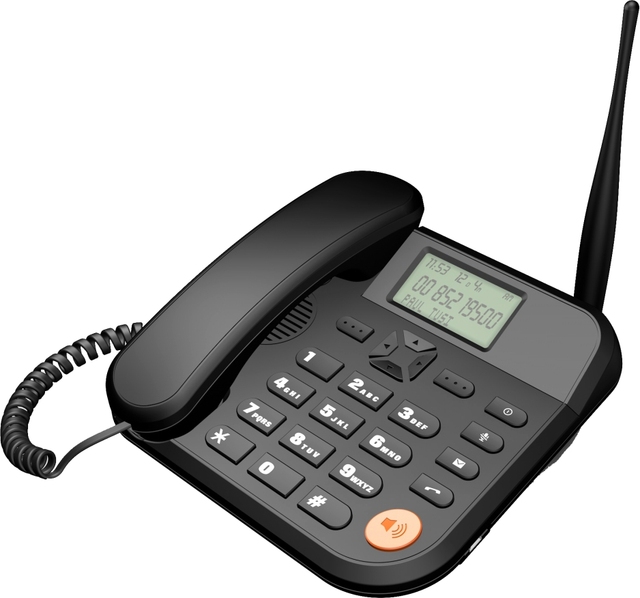 Rong W650-3G-1 3G Color Screen Fixed Wireless Telephone with Long Lasting Battery 2 Ports WCDMA 850/1900MHz
