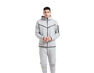 ชุดวอร์มผ้าโพลีเอสเตอร์สำหรับผู้ชายชุดกีฬาผ้าโพลีเอสเตอร์ออกแบบได้ตามที่ต้องการ - Product Image 1