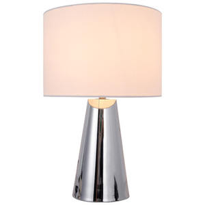 LAMPE DE TABLE EN ACIER AVEC BEAU ABAT-JOUR AVEC PERLES DE BASE EN MÉTAL ET TAILLE PERSONNALISÉE ACCESSOIRES DE DÉCORATION DE NOËL MARIAGE - Product Image 2