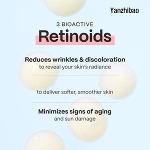 Sérum Rétinoïde + Bakuchiol de marque privée 1oz-Formule anti-âge et réparatrice pour la <span class=keywords><strong>peau</strong></span> avec acide hyaluronique pour peaux sensibles - Product Image 4