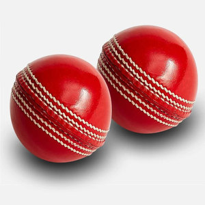 Pelota de críquet profesional de calidad superior de 4 piezas al por mayor, bola dura de 156G cosida a mano en blanco, estándar internacional - Product Image 3