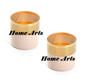 Bougeoir de vaisselle de qualité exclusive dernière conception bougeoir de forme ronde pour l'utilisation de décoration Diwali - Product Image 1