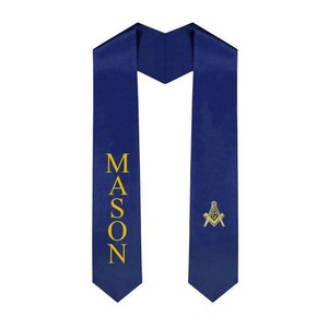 Badges maçonniques uniques, populaires et de qualité supérieure, ruban soyeux de qualité supérieure, brodés à la main, 3D, LED clignotantes, magnétiques - Product Image 4