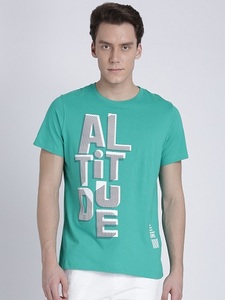 Hombres ropa 100% algodón promocional impreso fabricante de camisetas de lujo de la India - Product Image 2