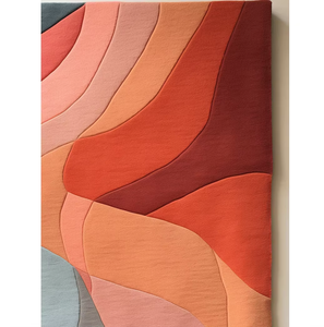 Premium Modern Rectangular Hand Tufted Alfombra de área de lana Diseño geométrico de altura de pila alta para el hogar Oficina Sala de estar - Product Image 2