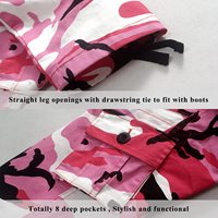 Pantalon cargo imperméable écologique uni pour hommes et femmes, coupe droite, en velours côtelé, grande taille, style Rick
