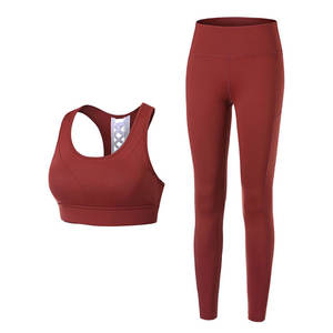 OEM ODM Mujeres Yoga Set Sujetador deportivo transpirable de secado rápido con mallas Gimnasio Entrenamiento Ropa de fitness Proveedor - Product Image 4