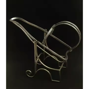 Support de bouteille de vin en métal de qualité supérieure pour bar à la maison et restaurant brun poli fini forme et taille personnalisées par décor impex - Product Image 6