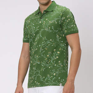 2025 New Style <b>Mens</b> Casual Jersey Solid Knitted Digital Printing Breathable Summer for OEM & ODM Custom Services - Product Image 3